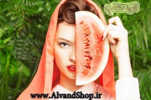 ماسک با پوست هندوانه
