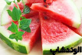 ماسک با پوست هندوانه