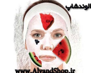 ماسک با پوست هندوانه
